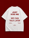We can talk later Tee