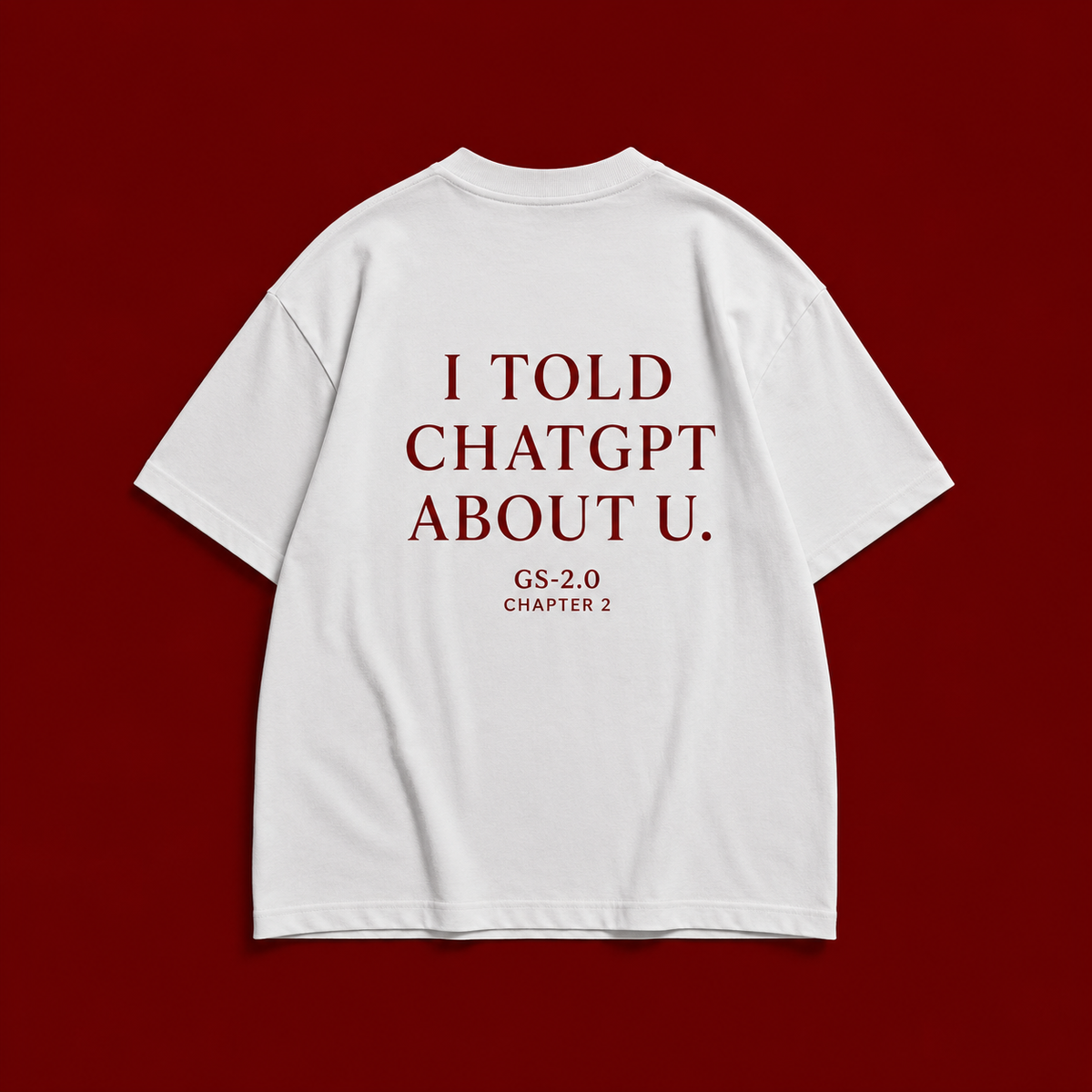 I told chatgpt abt u tee