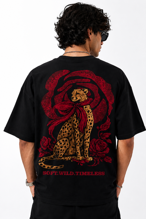 Roohbagh- Built Different Unisex Oversized T-Shirt