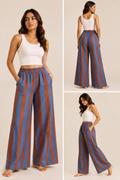 The Rust Blue Stripes Pants