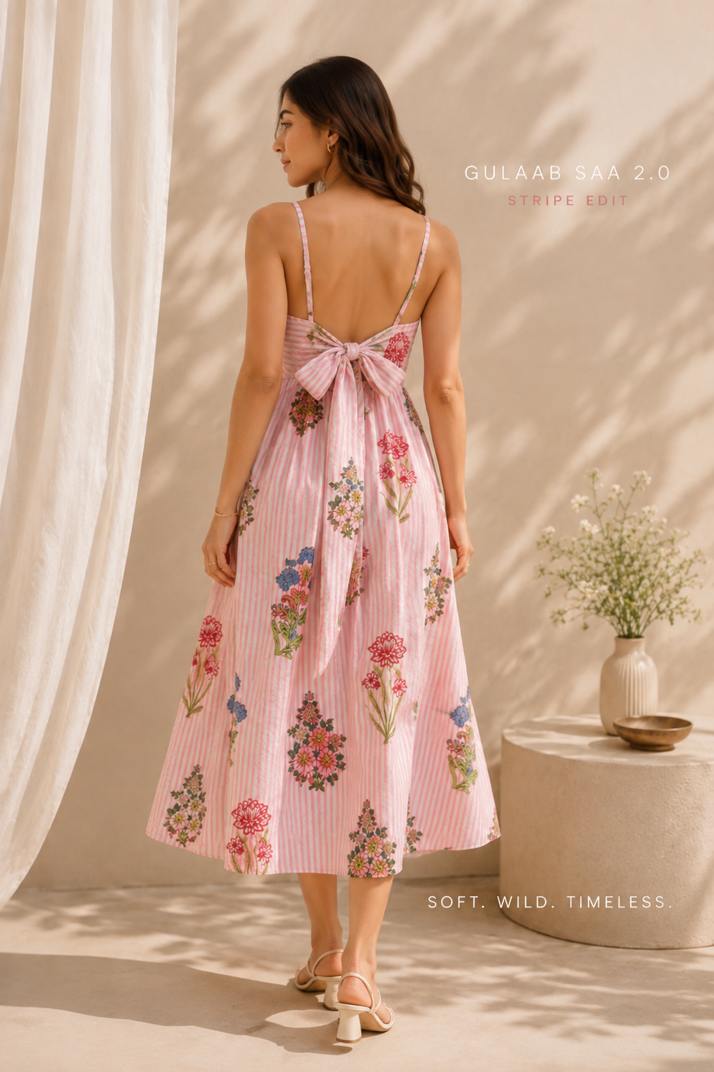 Gulabo Bloom Midi Dress