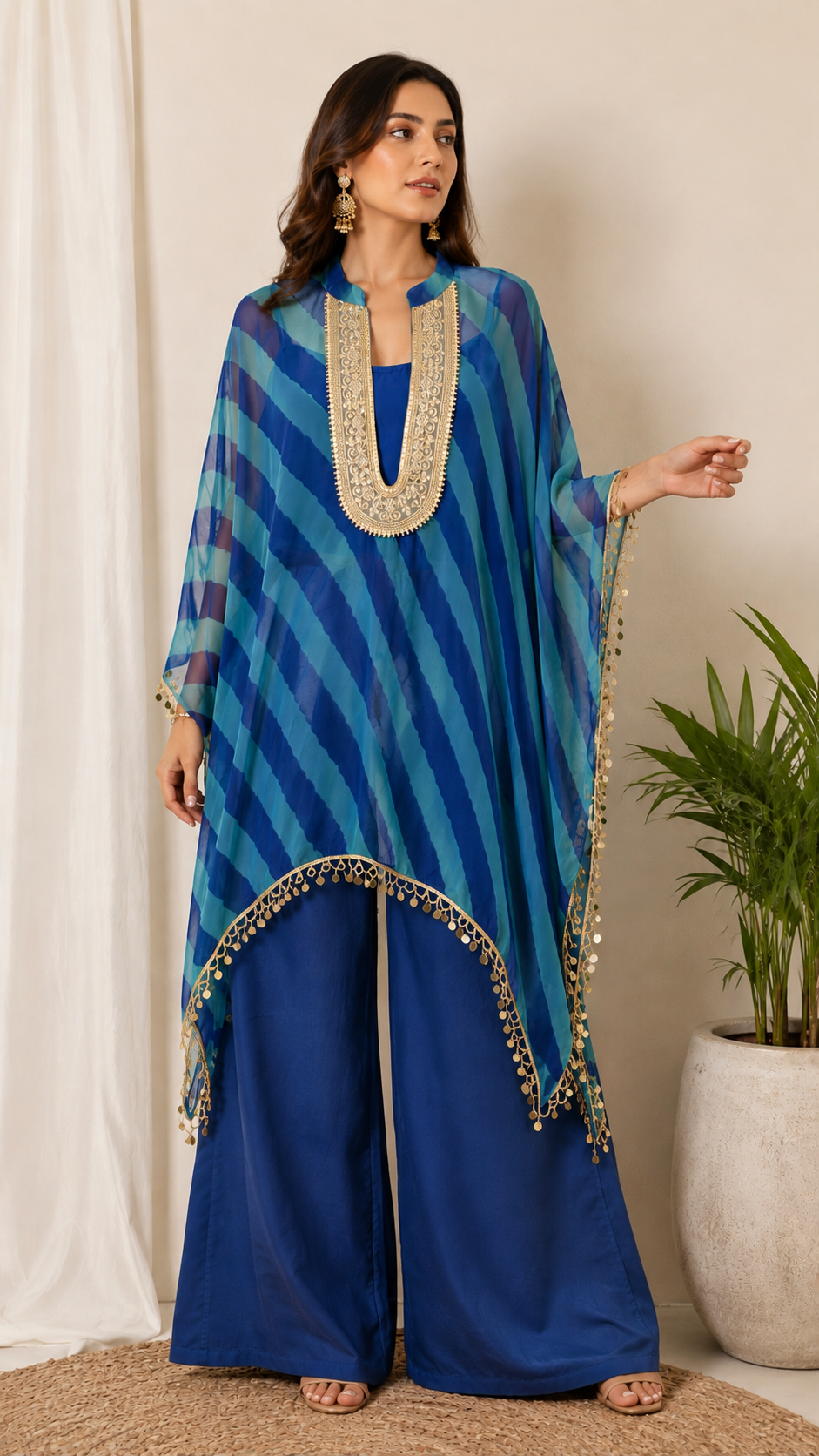 Neelam Kaftan Set