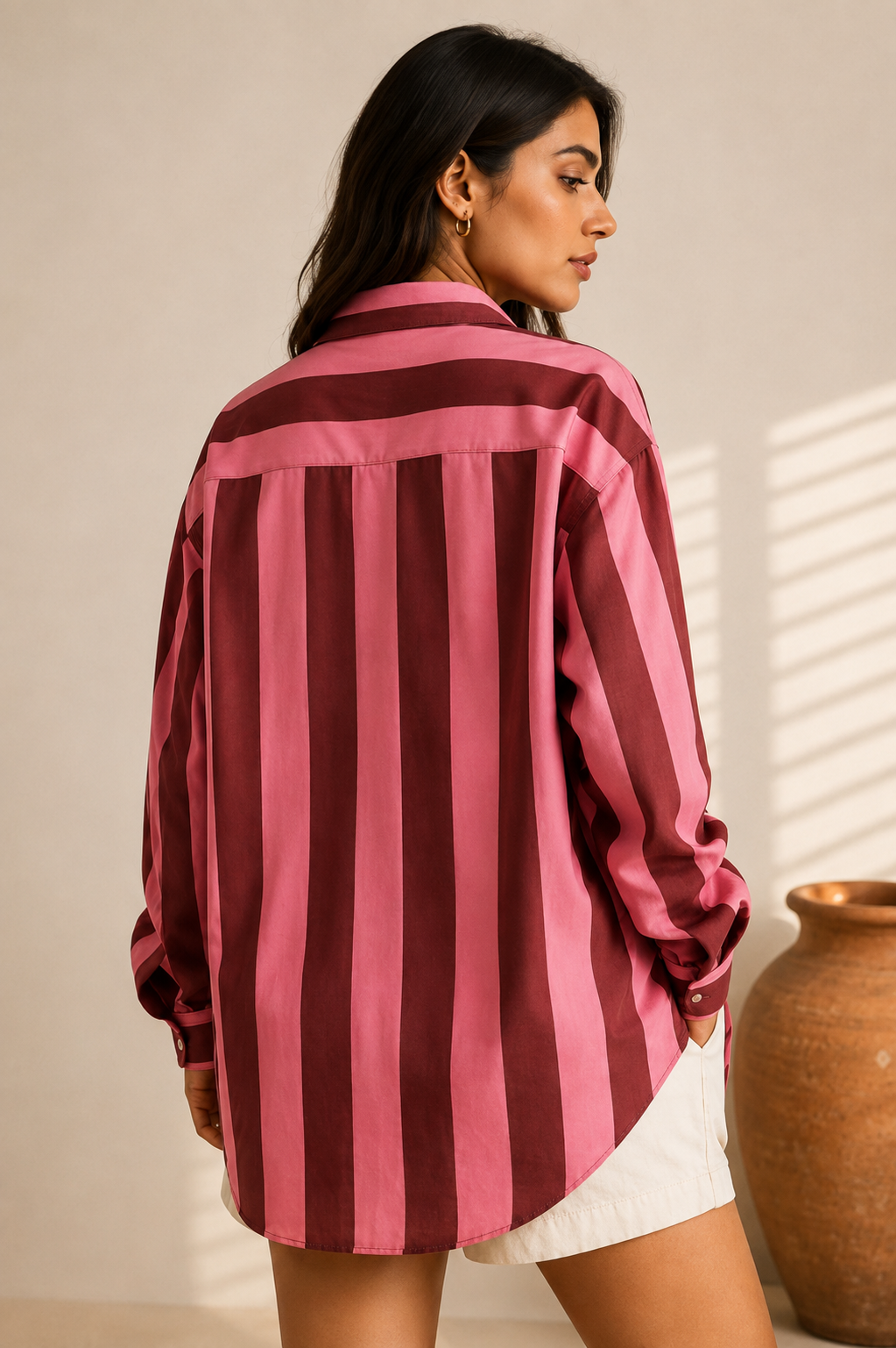 The Rosé Stripe Shirt