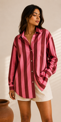 The Rosé Stripe Shirt