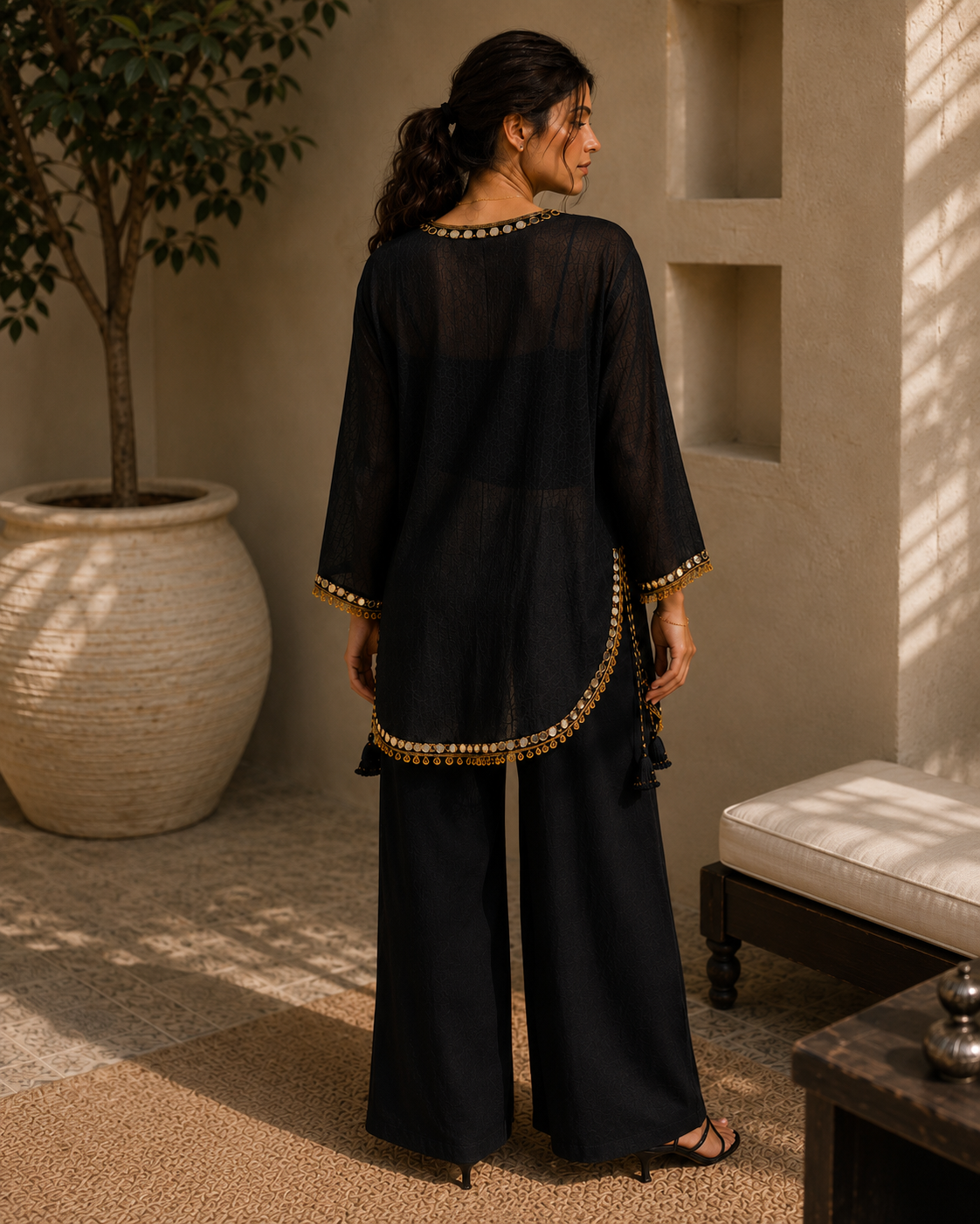 Noor Sheer Top