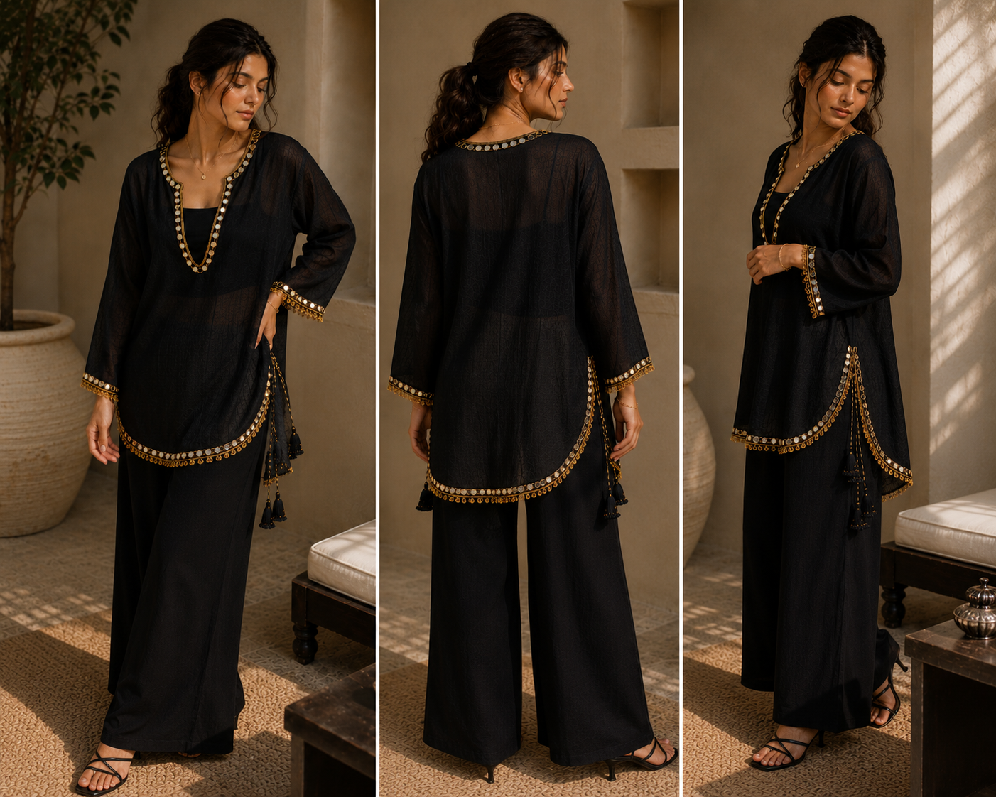 Noor Sheer Top