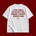 The main character tee